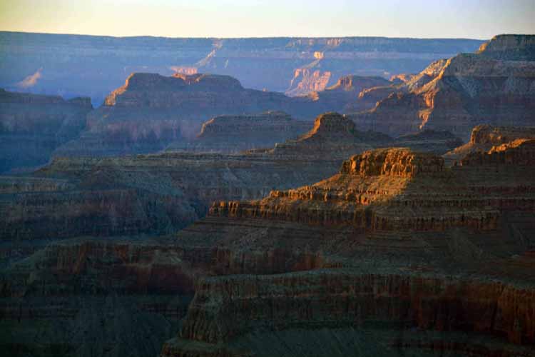 south rim sunset